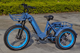 TriHauler Pro Cargo 1000W Rear-Drive Fat Tire Etrike (Fully Assembled)