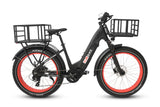 Toury Step Thru Fat Tire Ebike (Fully Assembled)