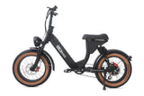 Turbo Moped Style Retro Cruiser Fat Tire Electric Motorbike