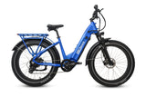 Toury Step Thru Fat Tire Ebike (Fully Assembled)