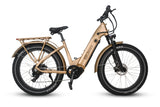 Toury Step Thru Fat Tire Ebike (Fully Assembled)