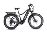 Toury High-Step Electric Bike (Fully Assembled) black