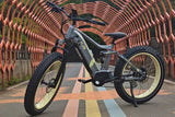 Warrior Full Suspension Fat Tire Ebike 1000W (Fully Assembled)